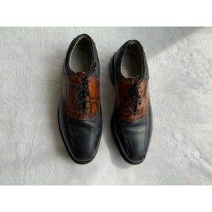 FootJoy Men’s Golfing Shoes Premier Classic Leather Croc Size 9D